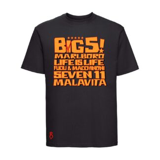 T-SHIRT BIG 5IVE - TRACKLIST